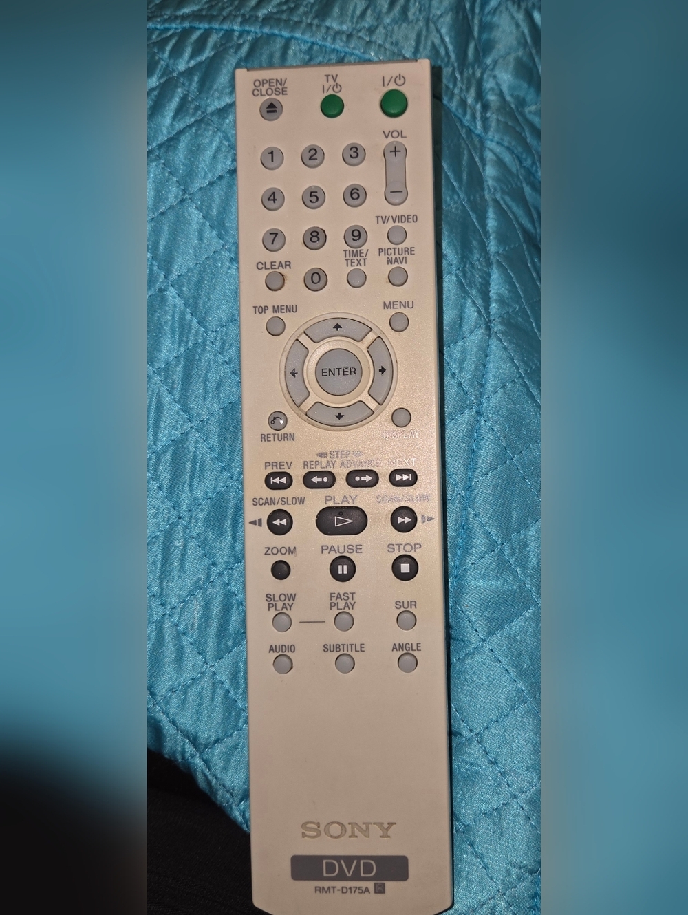 Sony RMT-D175A Factory Original DVD Player Remote DVPNS700H DVPNS50 DVPNS55P